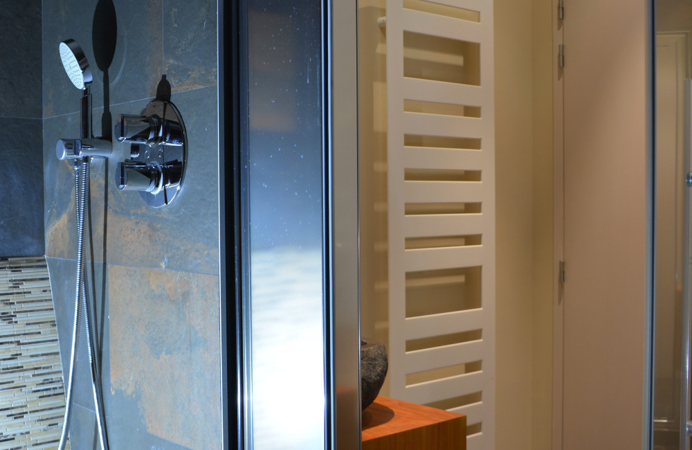 Hammam dans la salle de bain